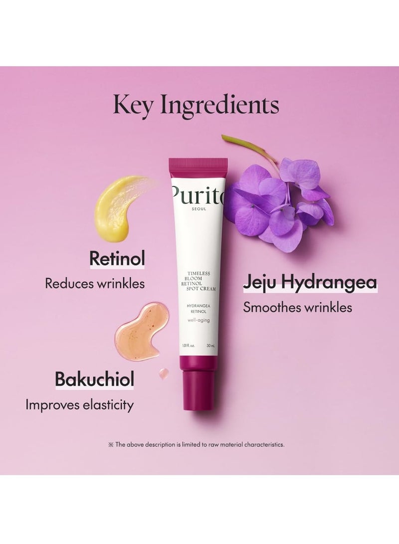 Purito Seoul Timeless Bloom Retinol Spot Cream 30ml - Image 5