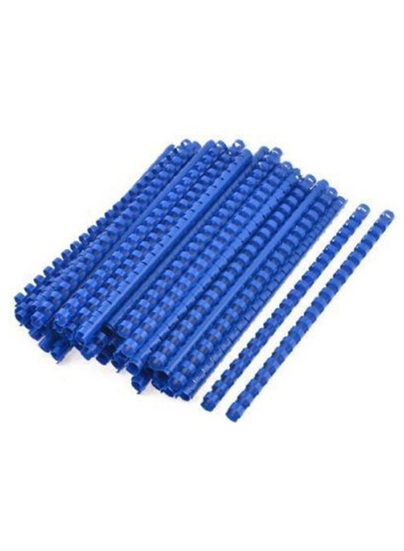 PARTNER 100-Piece Binding Combs 10mm Blue - Image 2