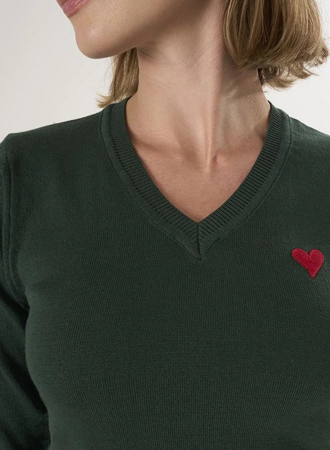 فيليكس هاردي V-Neck Knitted Pullover