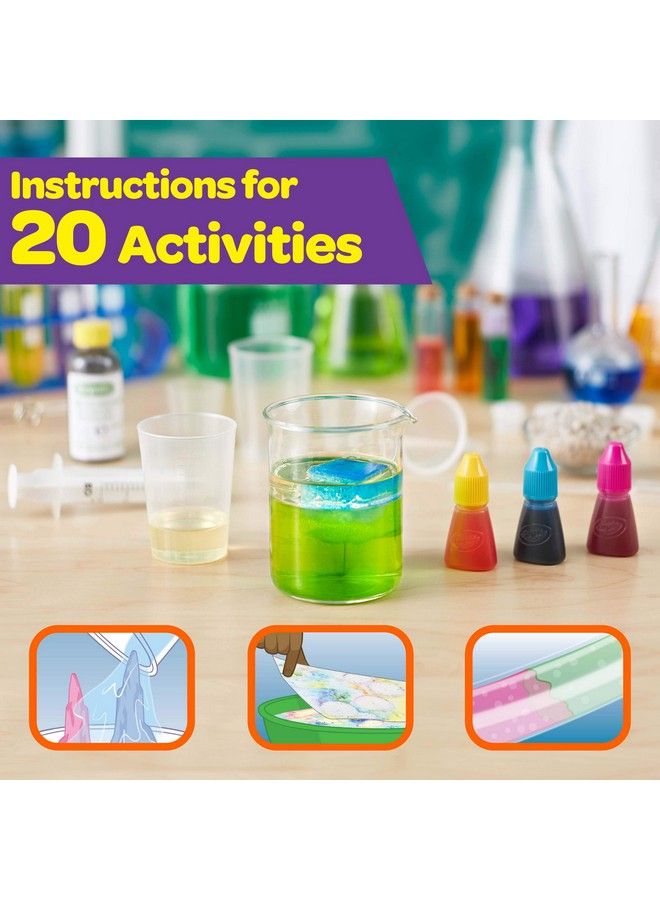 Crayola Liquid Science Kit For Kids Water Experiments Educational Toy Gift For Kids 7 8 910 - Image 4