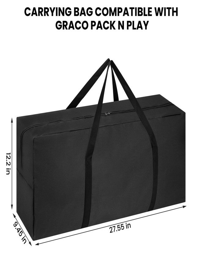 stufool Travel Bag Compatible with Graco Pack N Play, Waterproof and Lightweight Carrying Bag Compatible with Graco Pack N Play for Travel and Storage - Image 2