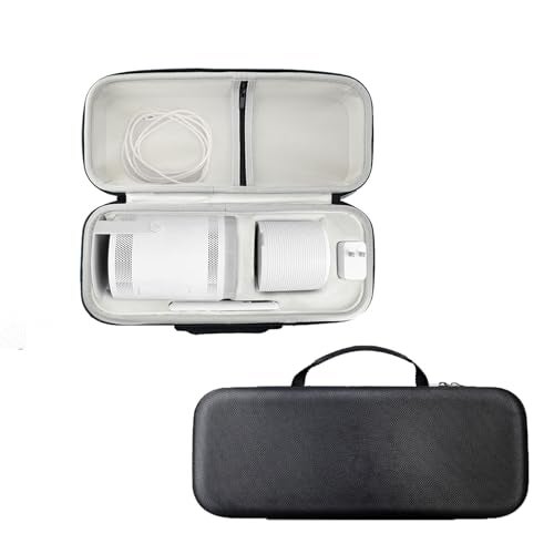ZLiT Case for Samsung The Freestyle Projector/The Freestyle 2nd Gen Projector Storage Bag Protective Hard Shell Carrying Case(Black,1Pcs) - Image 1