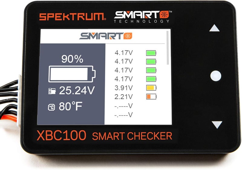 سبكترم سبيكتروم XBC100 جهاز فحص البطارية الذكي وسائق السيرفو للتحكم عن بعد: SPMXBC100، أسود - Image 2