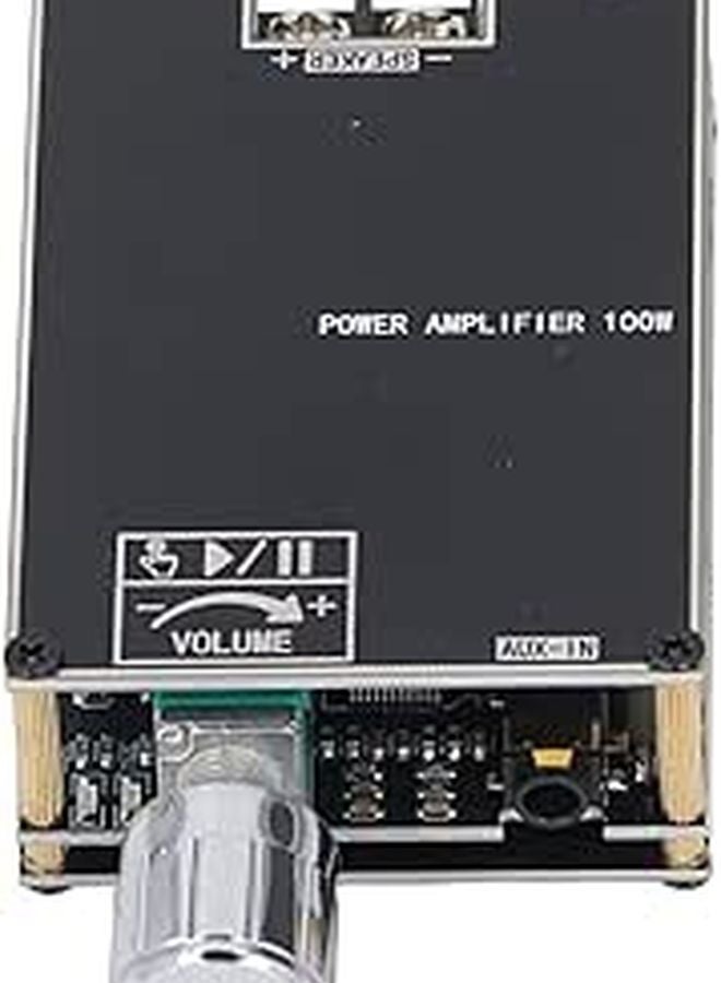 Single Channel 100W Audio Amplifier Board with Bluetooth AUX USB for Home Theater - Image 1