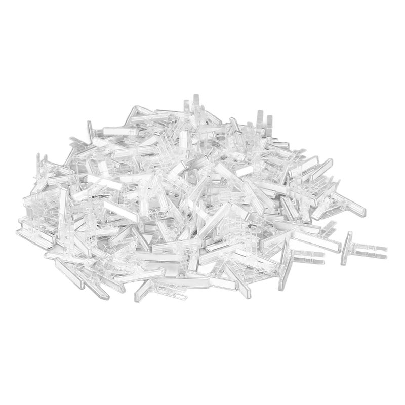 Terminal Marking Clamp PA66 35mm DIN Rail Mounted Transparent Terminal Strip Marking Holder - Image 4