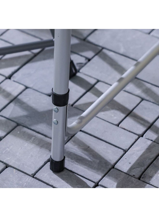 DANUBE HOME Premium Mdf Top Folding Table – Muted Desert Waves Finish, Portable & Space-Saving Design For Home, Garden, Office & Camping – Elegant Durable Furniture 120X60X70 Cm - Image 3