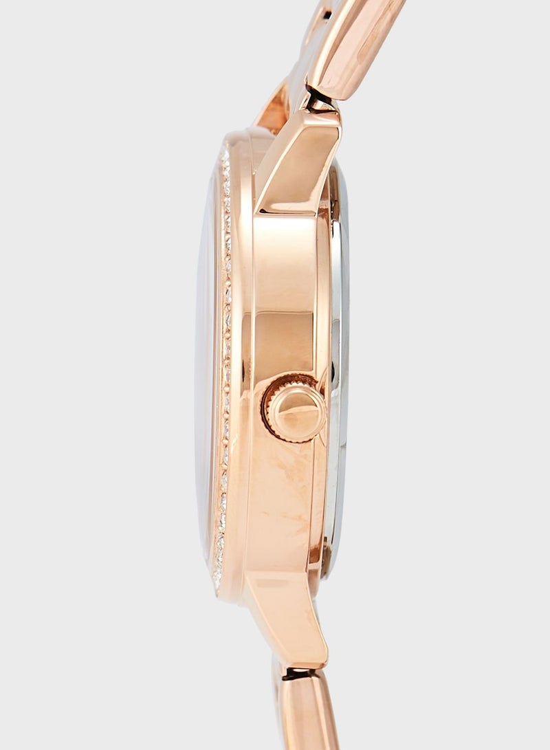 GUESS MELODY Stainless Steel 28 mm Analog Watch - Image 3