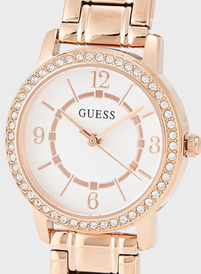 GUESS MELODY Stainless Steel 28 mm Analog Watch - Image 2