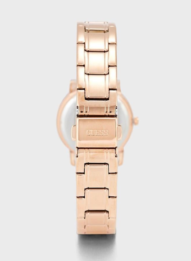 GUESS MELODY Stainless Steel 28 mm Analog Watch - Image 4