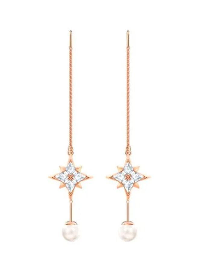 Chomel Pear Stud Drop Earrings  - Image 1