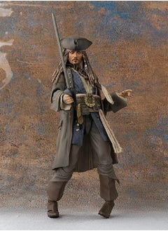 General Pirates of the Caribbean Captain Jack Model Toy Birthday Party collection Decoration Johnny Depp Character Model Desktop Decoration can be hand-made model  - Image 1