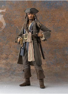 General Pirates of the Caribbean Captain Jack Model Toy Birthday Party collection Decoration Johnny Depp Character Model Desktop Decoration can be hand-made model  - Image 4