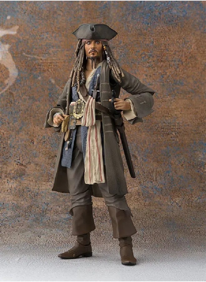 General Pirates of the Caribbean Captain Jack Model Toy Birthday Party collection Decoration Johnny Depp Character Model Desktop Decoration can be hand-made model  - Image 4