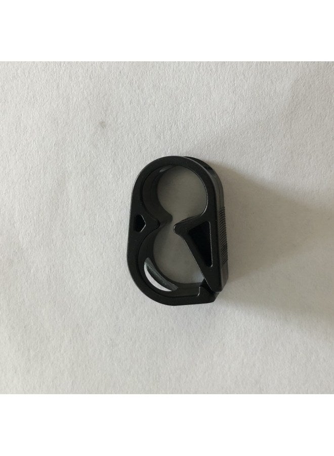 Spot Direct Supply Single-gear Water Stop Clamp Ink Pipe Clamp Soft Catheter Flow Control Interrupter Medium Hose Clamp 5-8mm-Specifications And Models:Black 5-8  - Image 1