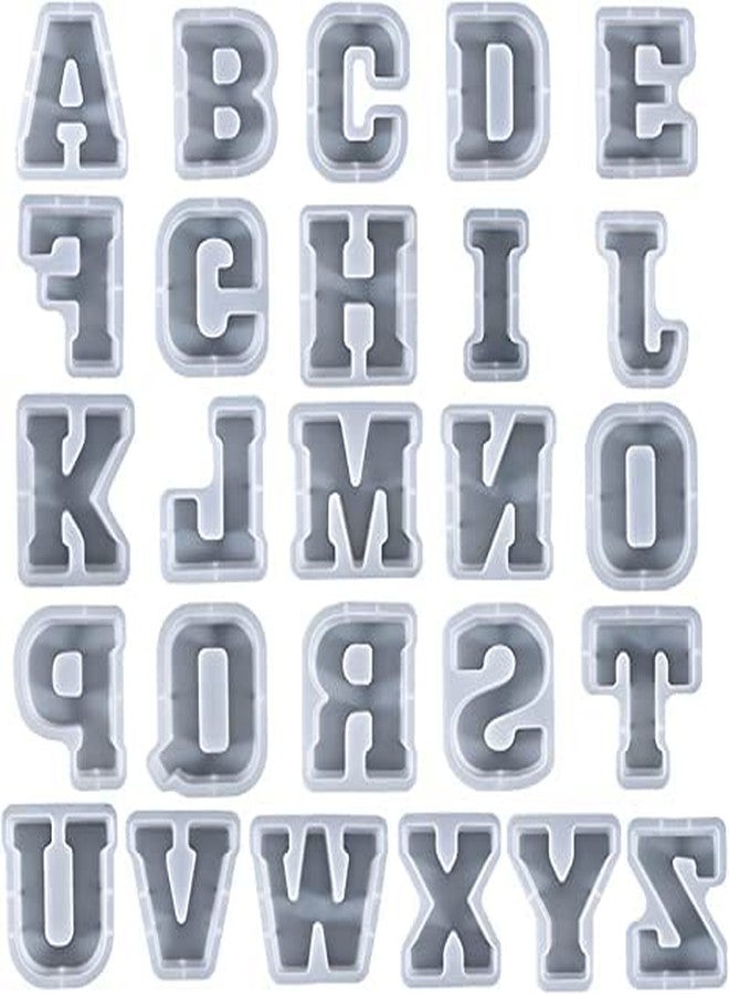 MATIN IMPEX 4 Inch Large Letter Molds for Resin, 3D L Capital Alphabet Epoxy Resin Mold, A to Z Thick Resin Letter Molds for Making Letters, Word Sign Art, DIY Crafts, Making Cake, Party Home Decor (WHITE-L) - Image 5