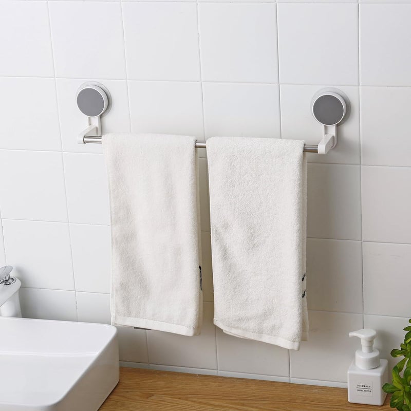 ADL PASSION ADL PASSION Self-Adhesive Towel Rack | Wall Mounted Bath Towel Rack for Bathroom and Kitchen | Kitchen Pot Cover | Towel Bar | Napkin Holder | Bathroom Accessories  - Image 1