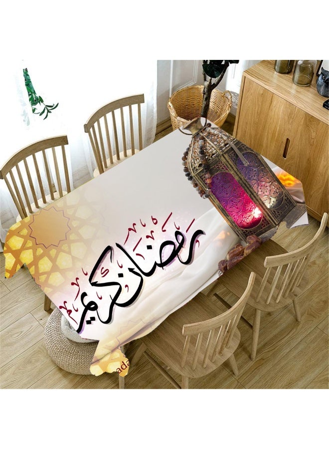ramadan tablecloth satin 70*70 cm digital printing
