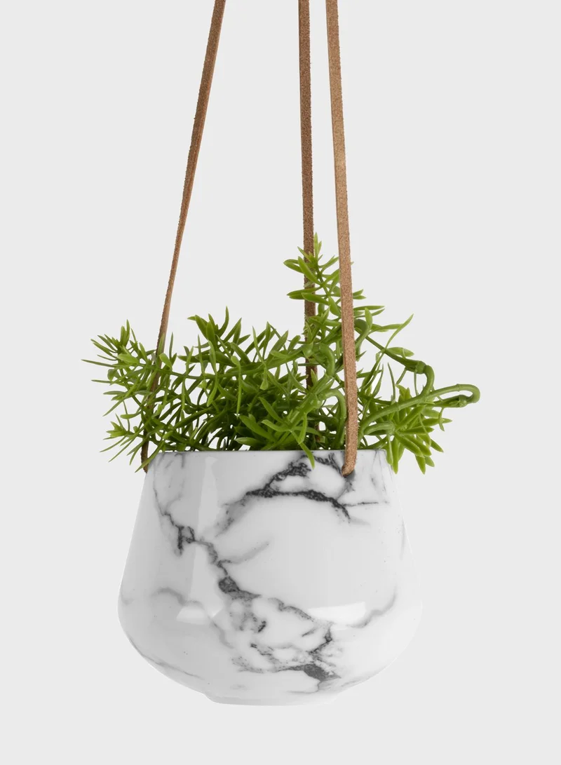 present time Skittles Small Marble Hanging Pot