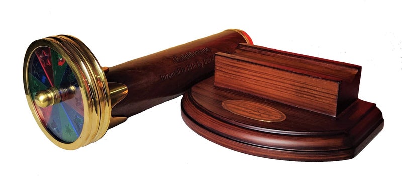 Castle Instruments Handmade 8 Inches Brass Working Kaleidoscope Best Birthday Gift for Children - Image 2