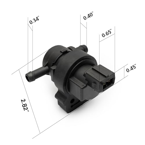 JCCGLOBAL 911852 Vapor Canister Purge Valve Compatible with Mercedes-Benz C300,E500,C350,C63Amg,S63 Amg,S65 AMG,G500,C320,C230,C250,SL500,S600,Chrysler Crossfire, Dodge Sprinter 2500 3.5L, - Image 3