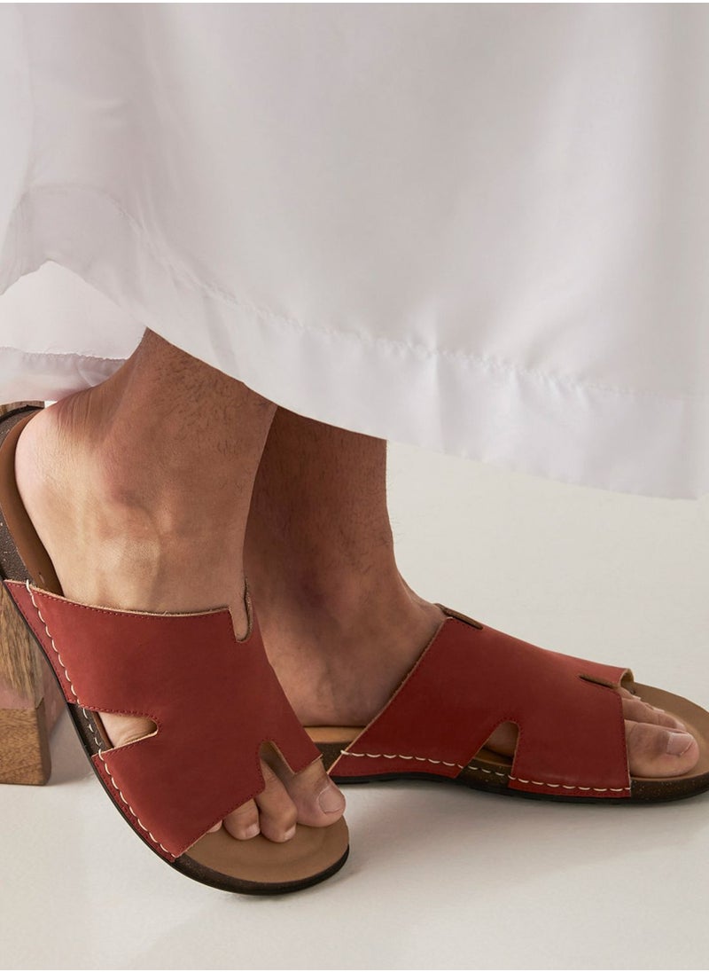 Le Confort - Open Toe Slip On Sandals - Image 1