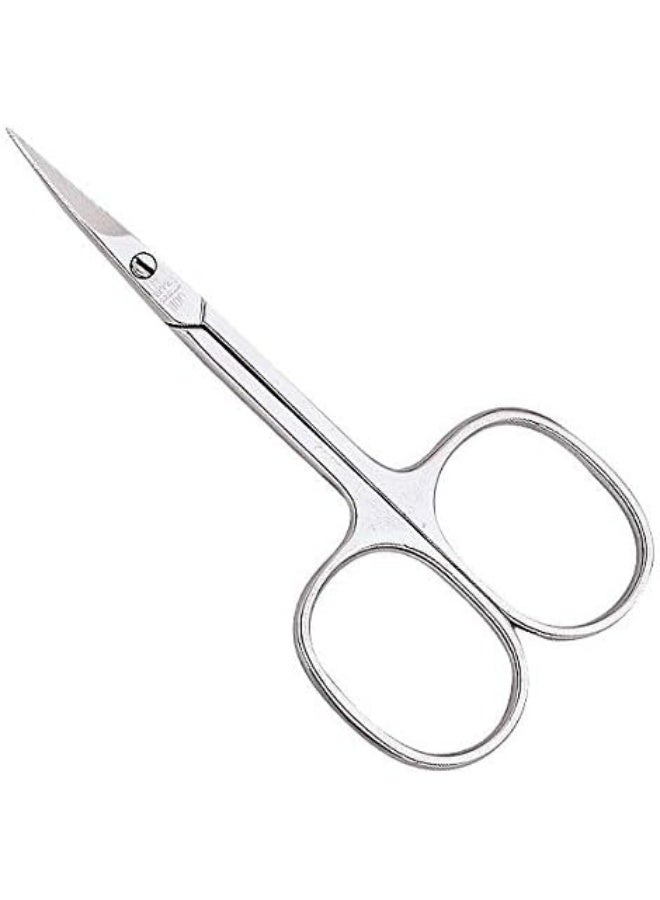 nippes Solingen Cuticle Scissors Nickel Plated 800 | Ideal For Pedicure Or Manicure | Good Handling | Precise And Easy Cutting | 90 Mm