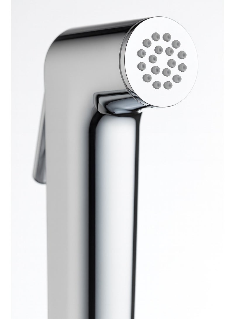 HESANIT Logic Shattaf Sprayer Set with Pipe and Wall Bracket Chrome 580100300C - Image 2
