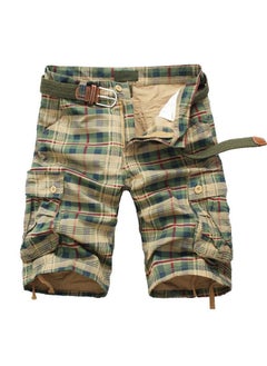 Men's Summer Checkered Work Shorts And Capris