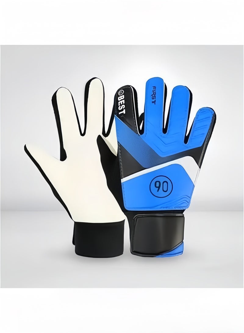 بيوينتي Kid's Goalkeeper Gloves Finger Protection Latex Soccer Goalie Glove Teenagers Breathable Sports with Good Grip - Image 1
