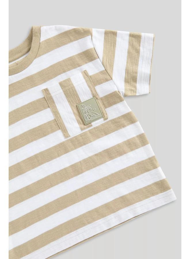 mothercare Striped T-Shirt  - Image 2