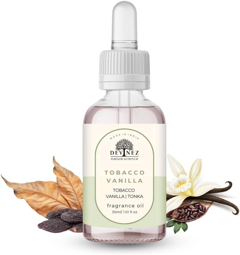 Tobacco Vanilla Fragrance Oil 30ml Perfect for DIY Candles, Aromatherapy & Diffusers (IFRA Certifed) - Image 1