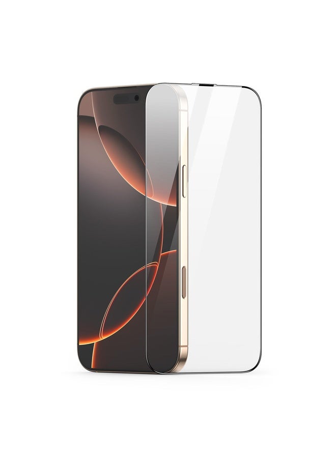 HuHa For iPhone 16 Pro DUX DUCIS Roga Series 2.5D HD Fully Transparent Tempered Screen Protector with Dust Removal Quick-Attach Box - Image 1