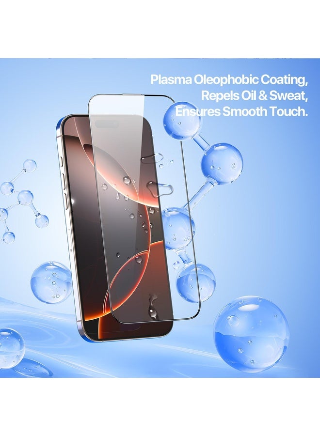 HuHa For iPhone 16 Pro DUX DUCIS Roga Series 2.5D HD Fully Transparent Tempered Screen Protector with Dust Removal Quick-Attach Box - Image 5