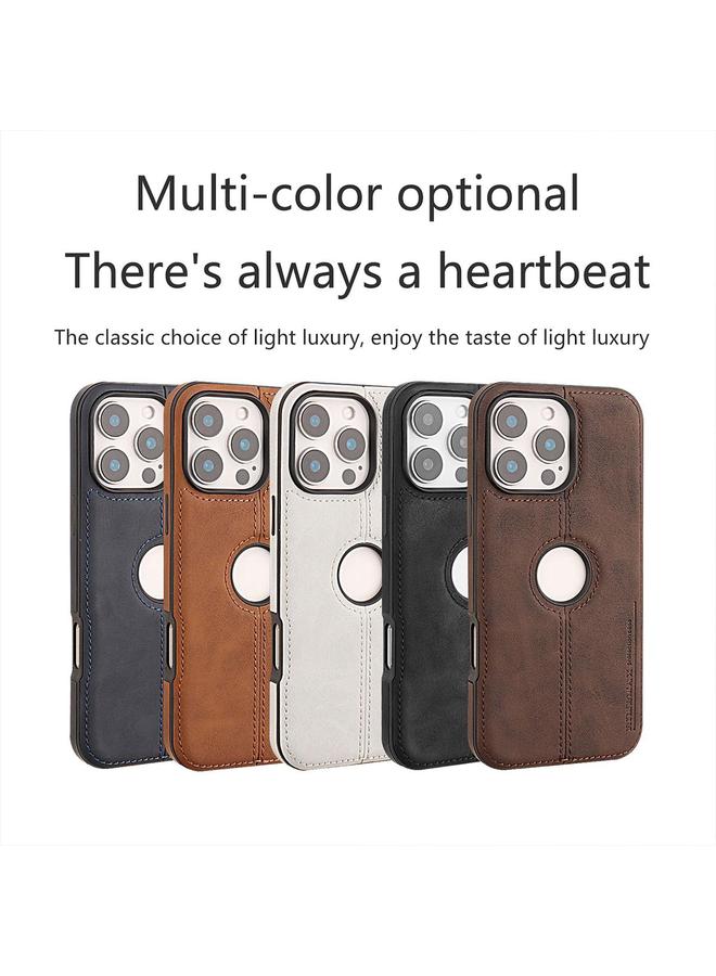 Zaboon Case For iPhone 13 Crazy Horse Leather Back Cover Phone Case - Image 2