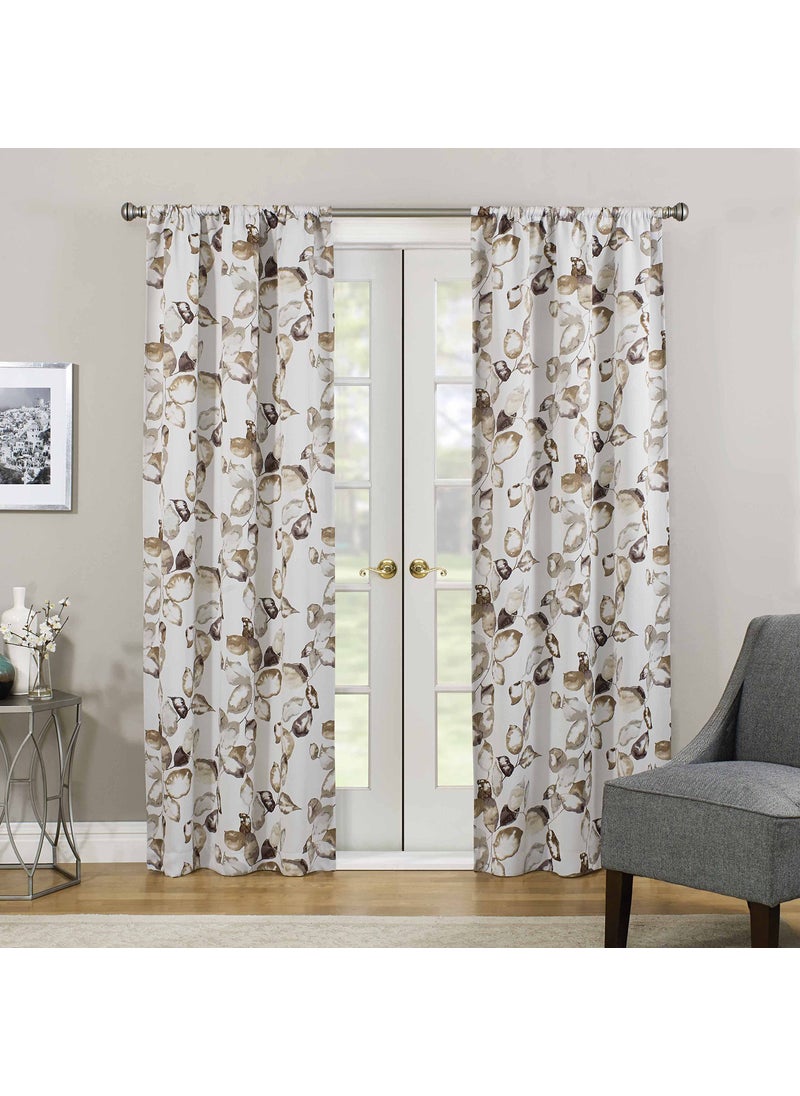 eclipse ECLIPSE Paige Thermaweave Printed Panel 37 x 84 Birch 