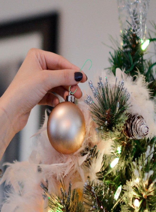 Amosfun 100pcs Ornament Hooks Christmas Tree Ornaments Hangers Holiday Accessories Decorating Hooks - Image 2