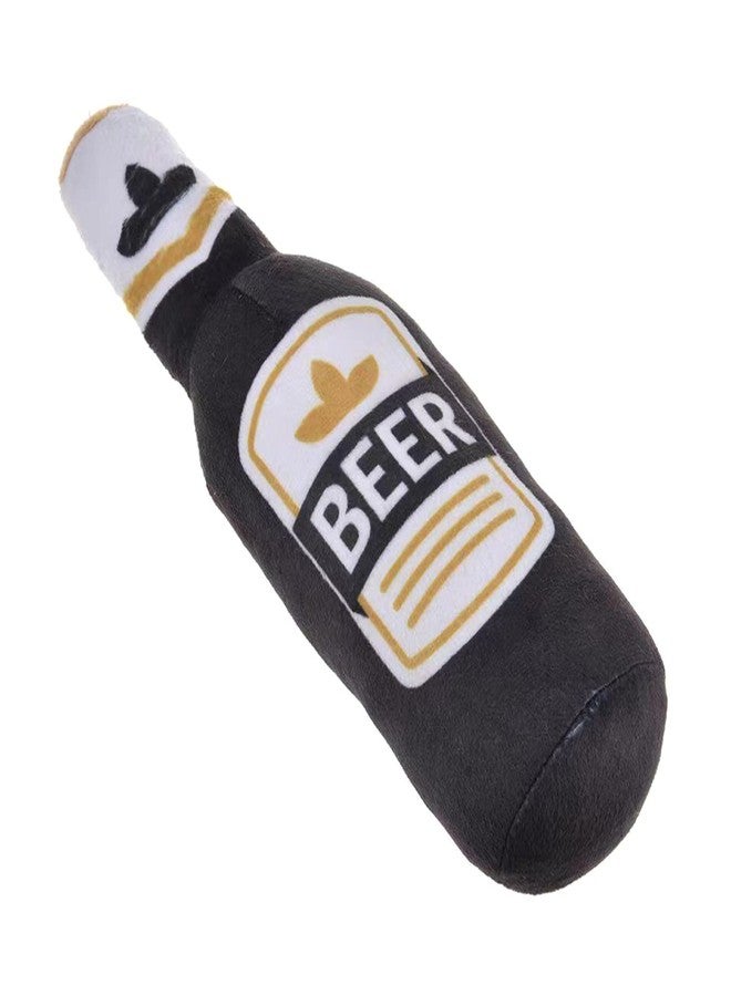 URTERYSER Squeak Toys, Dog Squeak Toy for Small & Medium Dogs Interactive Chew Toy Plush- Tug-of-war, 30.00 * 20.00 * 7.00CM, gray beer - Image 1