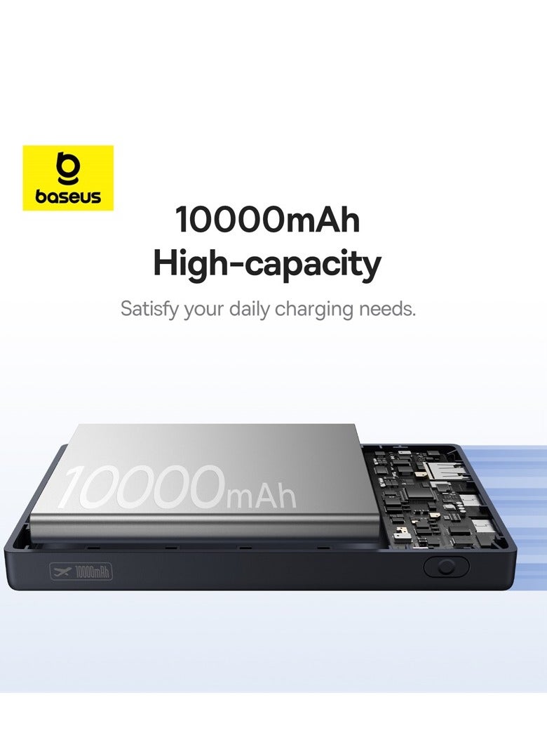 بيسوس بنك طاقة 20 واط USB-C، شاحن محمول مع PD 3.0، شحن سريع QC 4.0، شاشة LED، 3 مخرجات متوافقة مع آيفون 15 برو ماكس/بلاس، سامسونج S24، جوجل بيكسل، آير بودز، آيباد والمزيد - Image 3