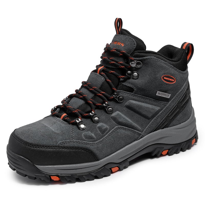 Skechers Men's Relment Pelmo, Grey, 9 - Image 3