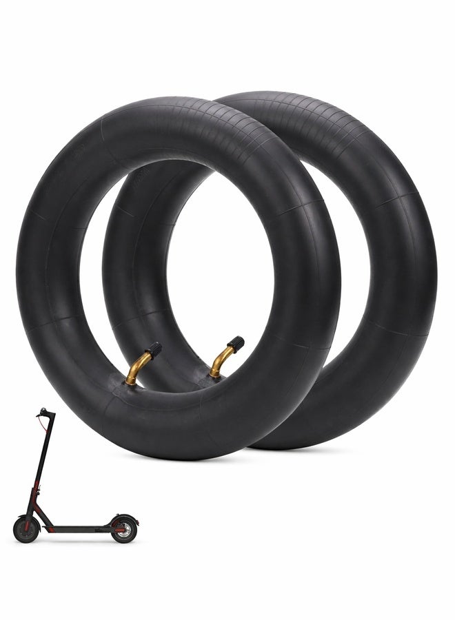 Neyecam 10x2.5/2.75 Electric Scooter Inner Tube (2 Pack), Thickened Butyl Rubber Replacement Tube with 45° Angled Valve Stem for 10 Inch E-Scooter Tires - Image 1