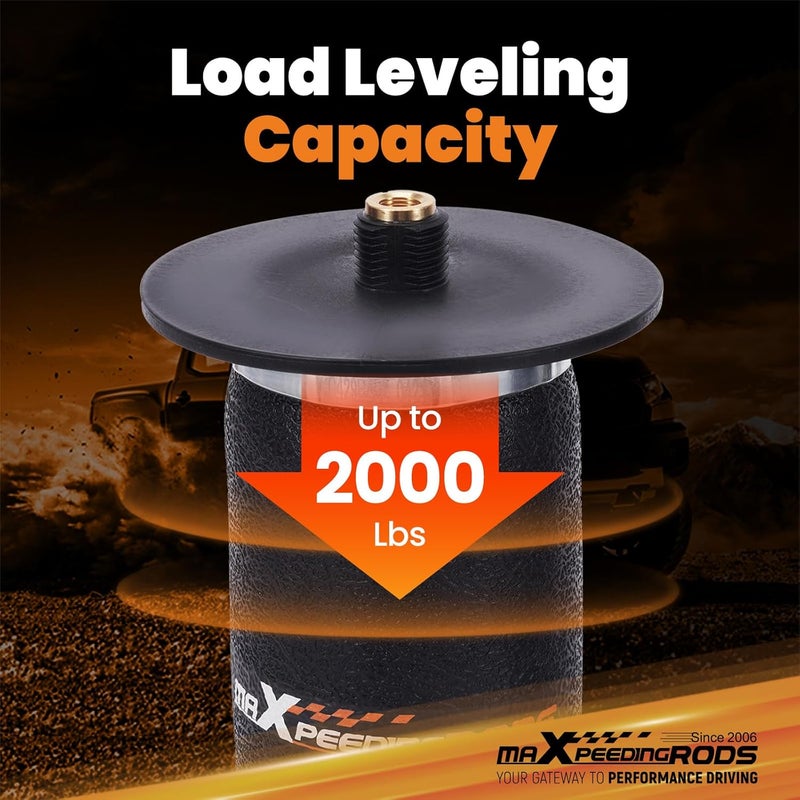 maXpeedingrods مجموعة أكياس تعليق الهواء الخلفية maXpeedingrods لمركبات شيفروليه وجي إم سي (1996-2009) - Image 5