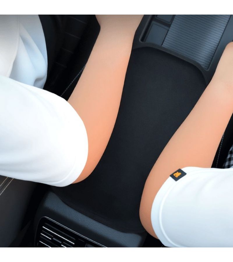 Car Armrest Cover Height Raising Elbow Pad Thickened Plush Anti Scratch Protective Cushion Compatible for Car Trucks SUVs Thin Color - Image 4