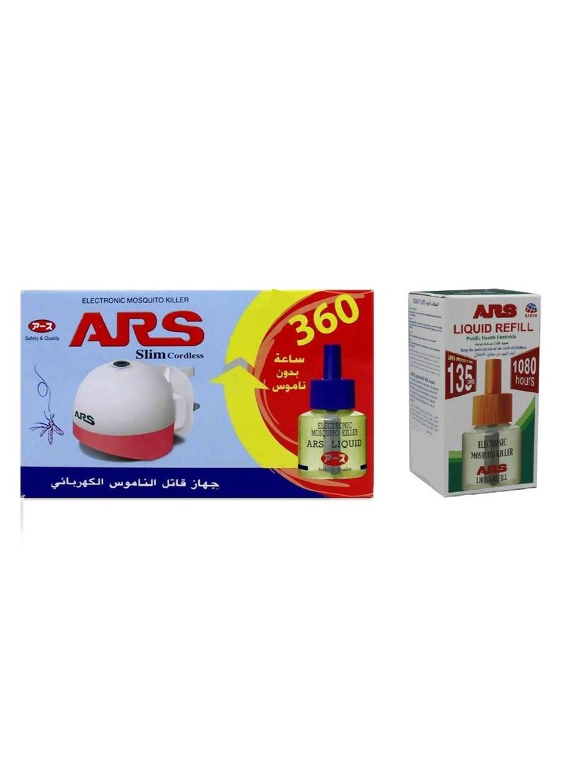 ARS - Liquid replacement for the mosquito killer device 1080 hours + mosquito killer device with liquid - Image 1