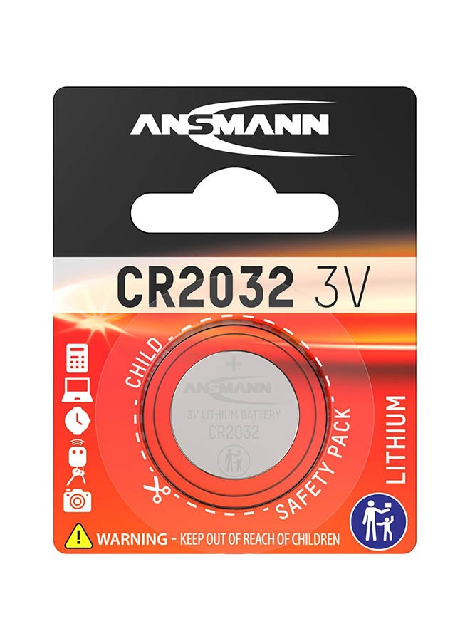 ANSMANN Cr2032 Lithium Coin Cell Pocket Calculators Scales Clocks Car Keys Digital Cameras Remote Controls 1 Pc Pack  - Image 1