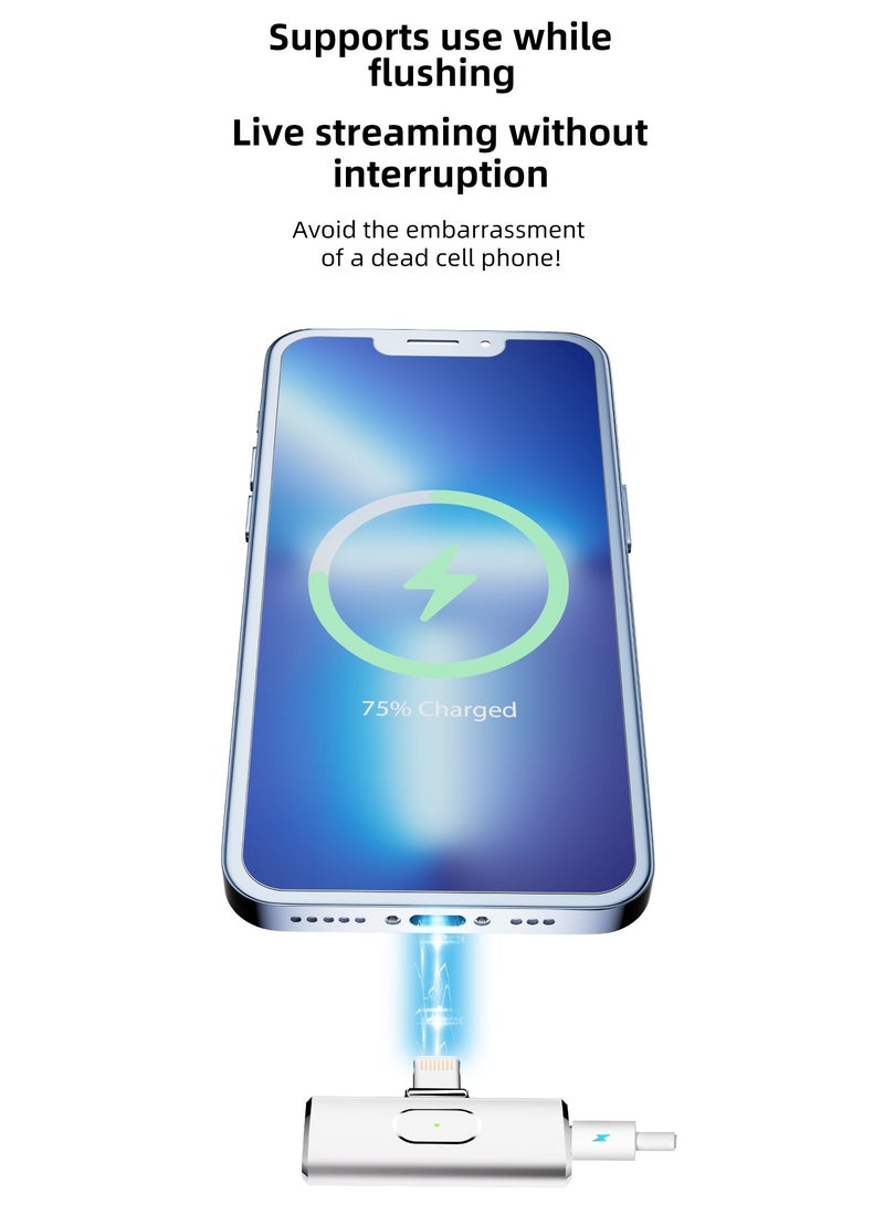 Wireless Microphone, Bluetooth Mobile Phone Microphone with Audio/Noise Cancellation Function