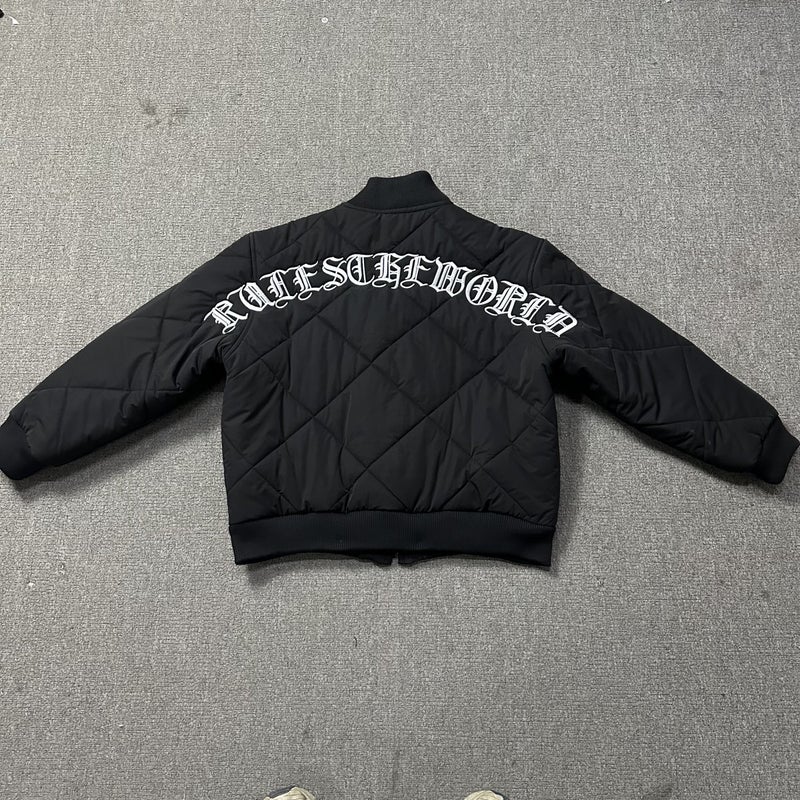 Corteiz Alcatraz Island Hoodless Embroidered Letter Jacket Fashion Trendy Brand Casual Loose Jacket For Men And Women - Image 1