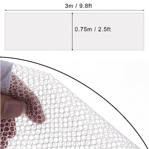 CM 3m Length Safety Rail Net Stair Banister Stair Net with Ropes for Stairs Fence Balcony Baby Bed, Protect Childs Pets Safe - Image 2