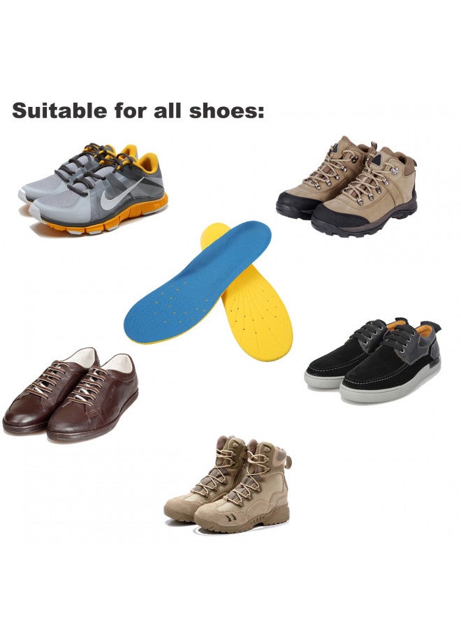 Basmile Shoe Insoles, Orthotic Insoles, Memory Foam Insoles Providing Great Shock Absorption and Cushion, Best Insoles for Men and Women for Everyday Use (L) - Image 4