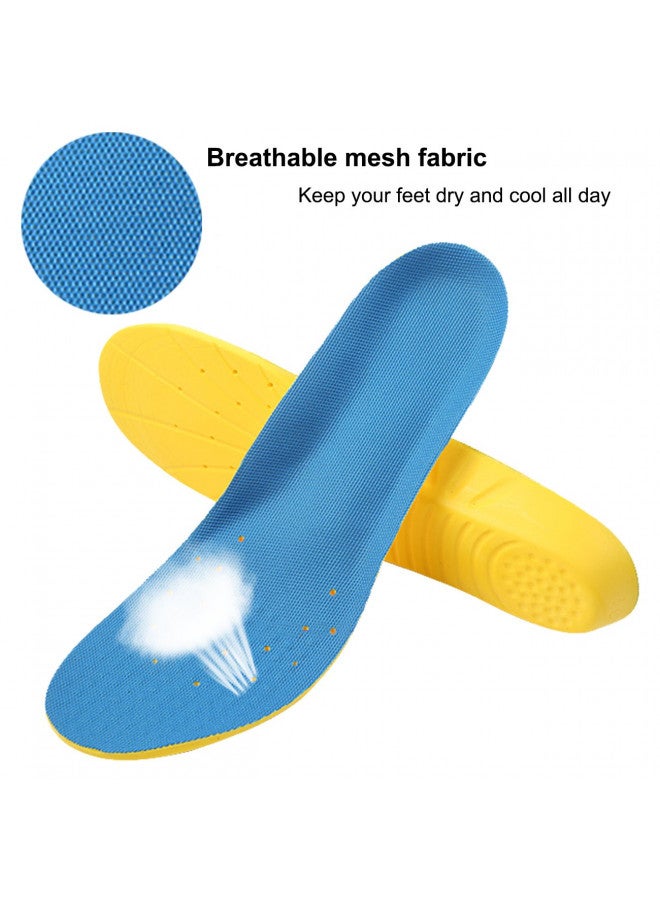 Basmile Shoe Insoles, Orthotic Insoles, Memory Foam Insoles Providing Great Shock Absorption and Cushion, Best Insoles for Men and Women for Everyday Use (L) - Image 1
