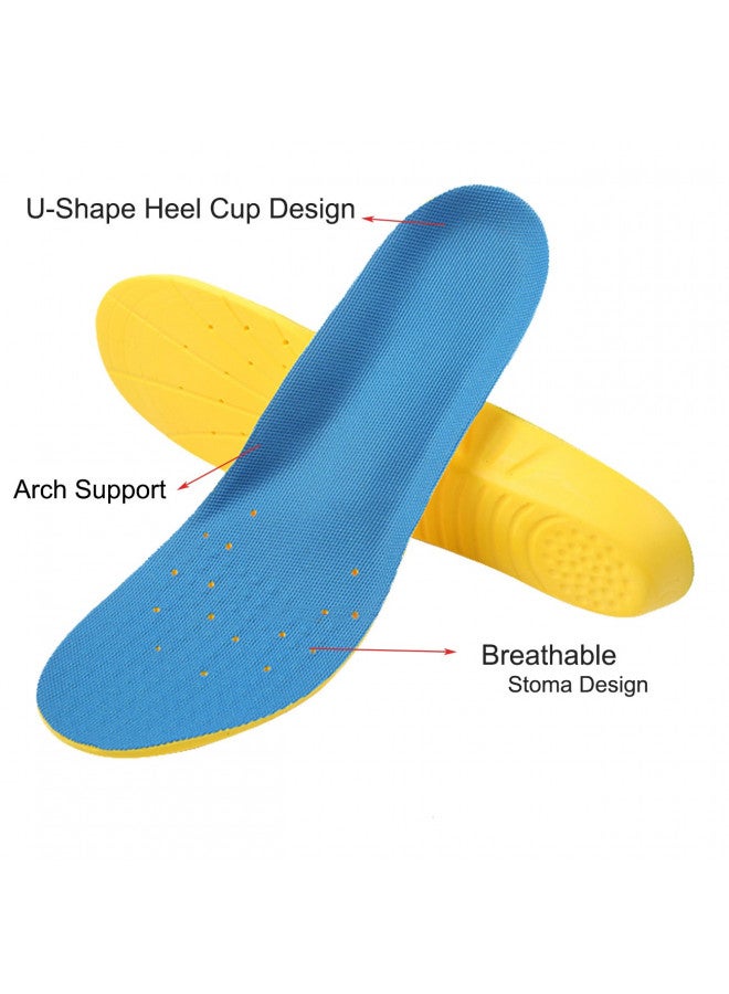 Basmile Shoe Insoles, Orthotic Insoles, Memory Foam Insoles Providing Great Shock Absorption and Cushion, Best Insoles for Men and Women for Everyday Use (L) - Image 2